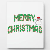 Weihnachtscreme Fotoplatte (Vorderseite)