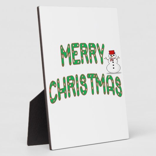 Weihnachtscreme Fotoplatte (Seite)