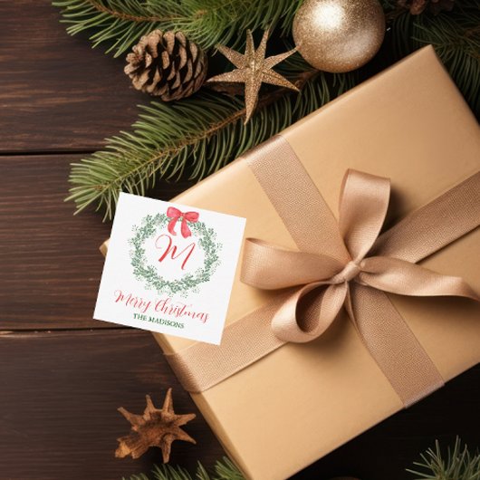 Weihnachtscreme-Füllung Mitteilungskarte