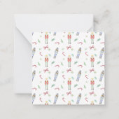 Weihnachtscreme für Wasserfarben - Geschenkverpack Mitteilungskarte (Rückseite)