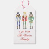 Weihnachtscreme Geschenkanhänger (Vorderseite)