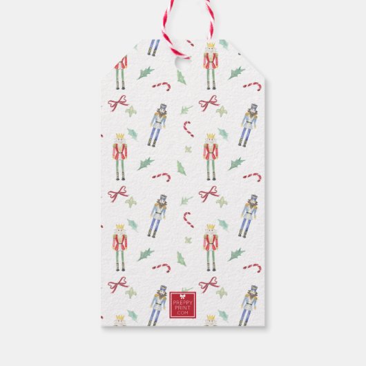 Weihnachtscreme Geschenkanhänger (Rückseite)