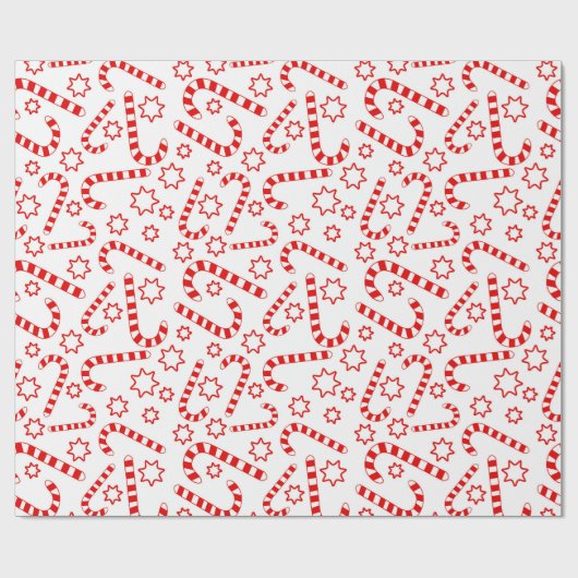 Weihnachtscreme Geschenkpapier (Flach)