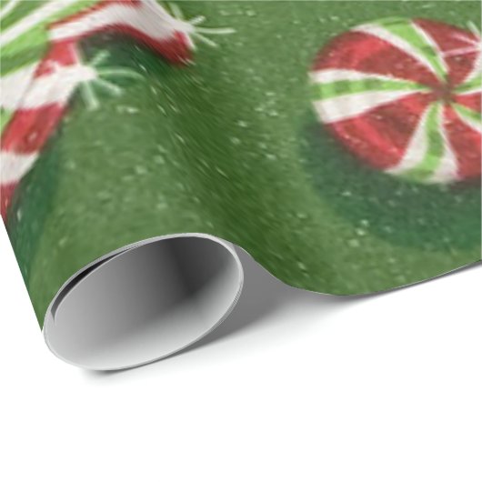 Weihnachtscreme Geschenkpapier (Rolleneckpunkt)