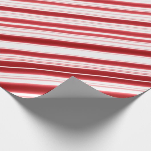 Weihnachtscreme Geschenkpapier (Ecke)