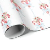 Weihnachtscreme Geschenkpapier (Rolleneckpunkt)