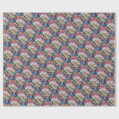 Weihnachtscreme Geschenkpapier (Flach)