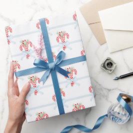 Weihnachtscreme Geschenkpapier