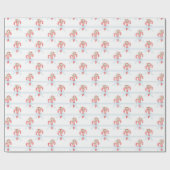 Weihnachtscreme Geschenkpapier (Flach)