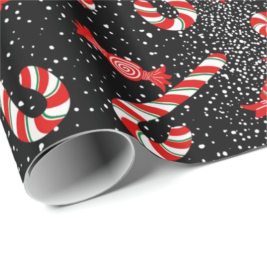 Weihnachtscreme Geschenkpapier (Rolleneckpunkt)