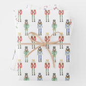 Weihnachtscreme Geschenkpapier Set (Beispiel)