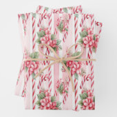 Weihnachtscreme Geschenkpapier Set (Beispiel)