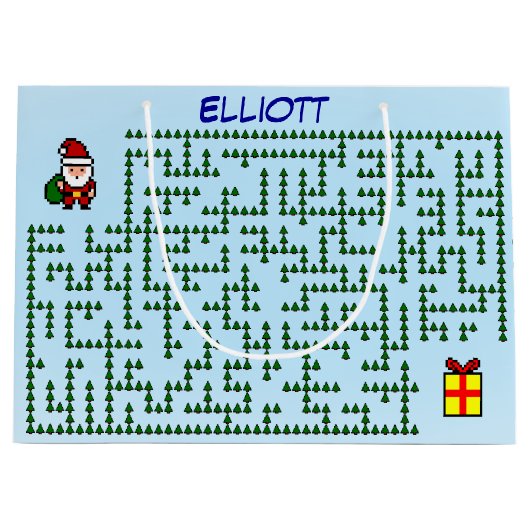 Weihnachtscreme Große Geschenktüte (Vorderseite)