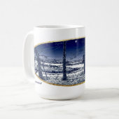 Weihnachtscreme II Weihnachtskarte Tasse (Vorderseite Links)