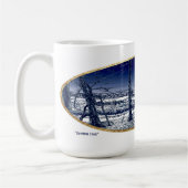 Weihnachtscreme II Weihnachtskarte Tasse (Links)