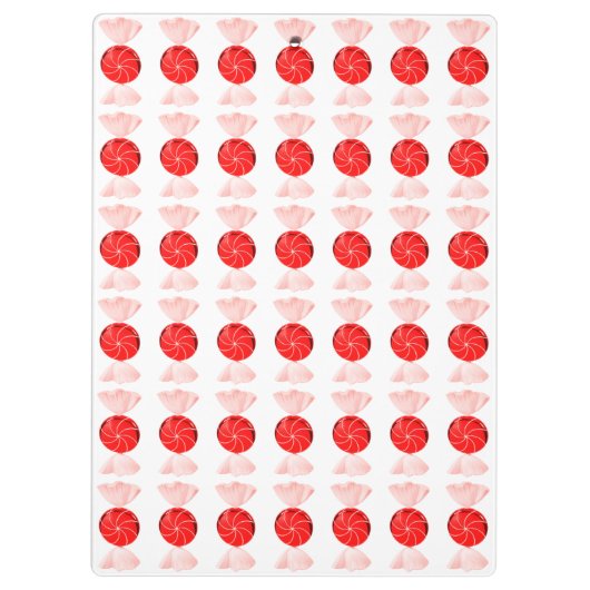 Weihnachtscreme Klemmbrett (Rückseite)