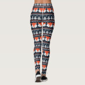 Weihnachtscreme Leggings (Rückseite)