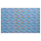 Weihnachtscreme, Lollipop und Kuchen Stoff (Fat Quarter (45,7 x 55,9 cm))
