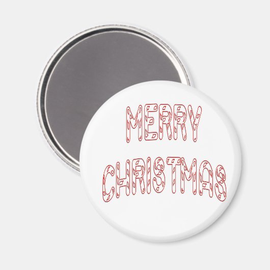 Weihnachtscreme Magnet (Vorderseite/Rückseite)