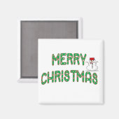 Weihnachtscreme Magnet (Vorderseite/Rückseite)