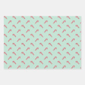 Weihnachtscreme niedlich geschenkpapier set (Vorderseite)