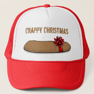 Weihnachtscreme-Party Truckerkappe