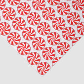 Weihnachtscreme Peppermint Seidenpapier (Ausschnitt)