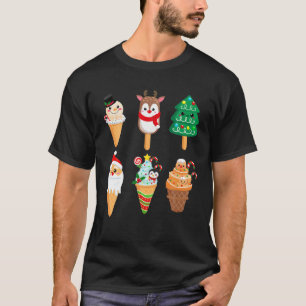 Weihnachtscreme Santa Friends Weihnachtskids T-Shirt