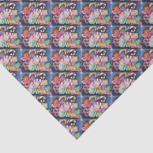 Weihnachtscreme Seidenpapier (Ausschnitt)