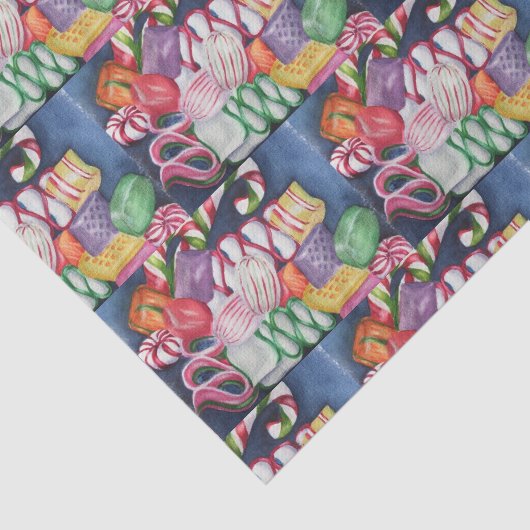 Weihnachtscreme Seidenpapier (Ausschnitt)