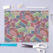 Weihnachtscreme Seidenpapier (Handwerk)