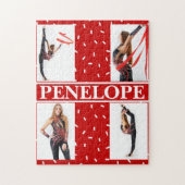 Weihnachtscreme Sprinkle 4 FotoCollage Puzzle (Vertikal)