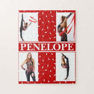 Weihnachtscreme Sprinkle 4 FotoCollage Puzzle