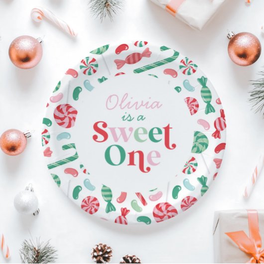 Weihnachtscreme Sweet One Pappteller