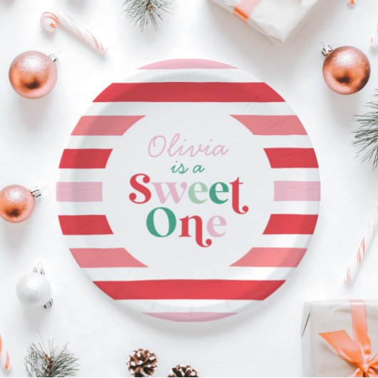 Weihnachtscreme Sweet One Pappteller