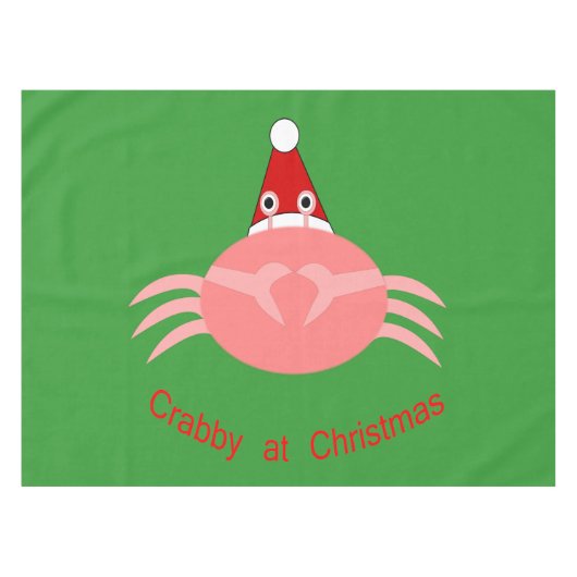 Weihnachtscreme Tischdecke (Vorderseite (Horizontal))