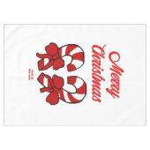 Weihnachtscreme Tischdecke (Vorderseite (Horizontal))