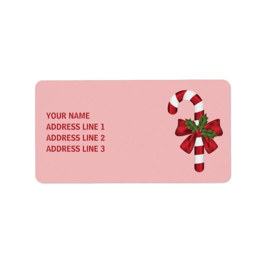 Weihnachtscreme und Weihnachtscreme mit eigenem Te Adressaufkleber (Vorne)