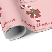 Weihnachtscreme und Weihnachtscreme mit eigenem Te Geschenkpapier (Rolleneckpunkt)