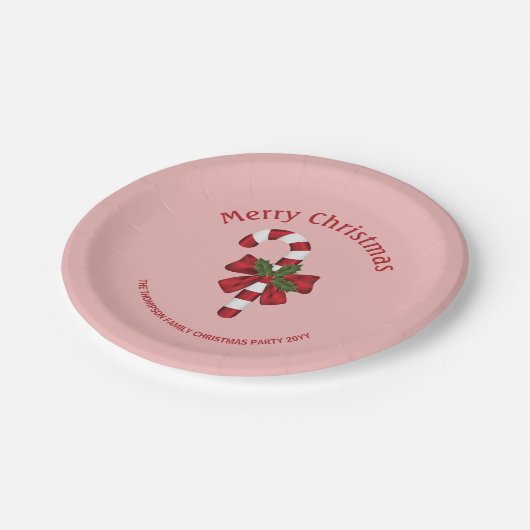 Weihnachtscreme und Weihnachtscreme mit eigenem Te Pappteller (Schrägansicht)