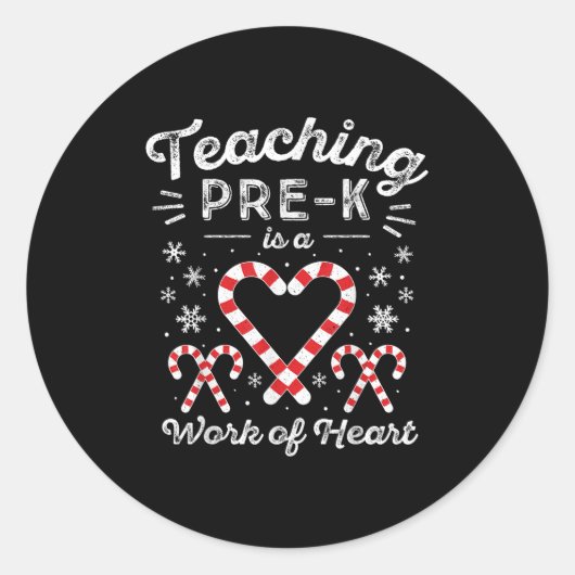 Weihnachtscreme, Vorschul- und Vorschuhwerk; Runder Aufkleber (Vorderseite)