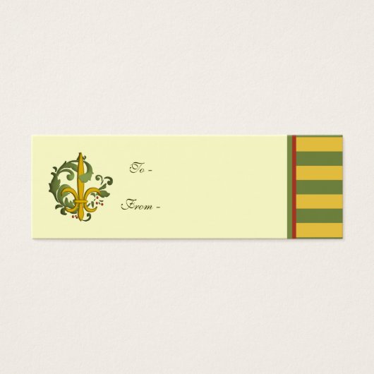 Weihnachtscroll-Lilie (Vorderseite)