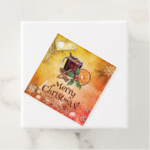 Weihnachtscup Orange Holly Berry Cinnamon Gruß Geschenkanhänger (Beispiel)