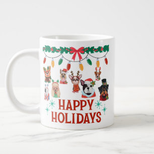 Weihnachtsdach Kaffee-Spezialtasse Jumbo-Tasse