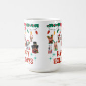Weihnachtsdach-Kaffeetasse 15oz Kaffeetasse (Mittel)