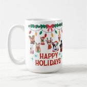 Weihnachtsdach-Kaffeetasse 15oz Kaffeetasse (Links)