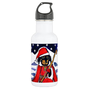 WEIHNACHTSDACHSHUND TRINKFLASCHE
