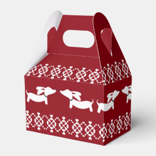 WeihnachtsDackel-Geschenkboxen-angemessene Geschenkschachtel