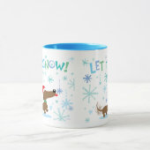 WeihnachtsDackel-Tasse Tasse (Zentrum)