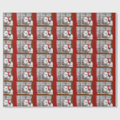 Weihnachtsdalmatiner Geschenkpapier (Flach)